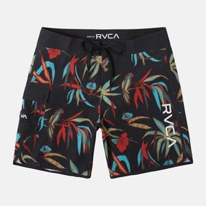 RVCA Eastern Boardshorts 18" Floral Size 31 New With Tags